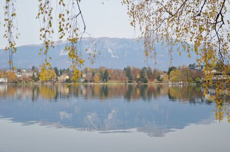 Lake Bledâ€™s famous island with a church rests in the middle of the lake. A medieval castle...