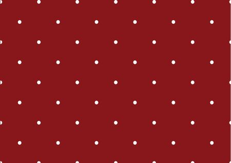 red polkadot backdropのイラスト素材
