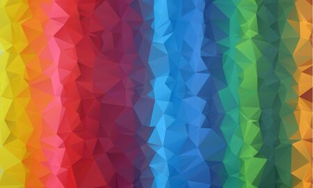 Vector polygon abstract modern polygonal geometric triangle background.のイラスト素材