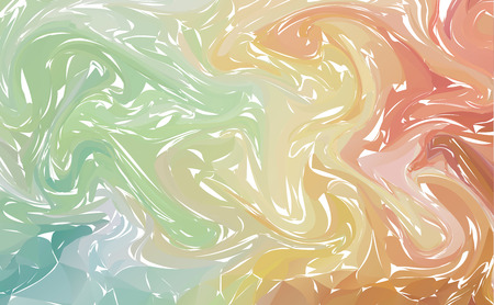 Two colorful abstract background. Liquid ink. Fluid shapes composition. Marble texture. Paint splash. Modern style trends. Background for banner, card, poster, identity,web design. vector.のイラスト素材