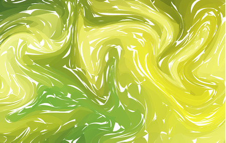 Green violet digital marbling. Abstract marbled texture. Liquid paint abstraction. Warm color mesh background. Colorful marbling design. Trendy holographic surface design. Agate stone ornamentのイラスト素材