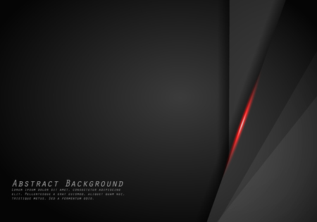 abstract metallic red black frame layout modern tech design template backgroundのイラスト素材