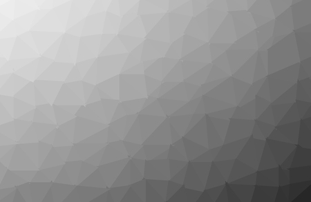 Polygonal shapes background, low poly triangles mosaic, black crystals backdrop, vector design wallpaperのイラスト素材