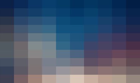 Colorful Grid Mosaic Background, Creative Design Templates. abstract colorful gradient rectangles check . Background of squares Different pixel pattern shades.のイラスト素材