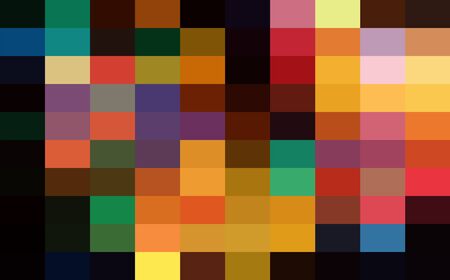 Colorful Grid Mosaic Background, Creative Design Templates. abstract colorful gradient rectangles...