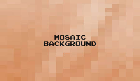 Abstract Dark Blue Grid Mosaic Background, Modern abstract illustration with triangles. Creative Design Polygonal Template mosaic with squares.のイラスト素材