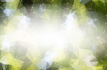 Green low poly background. Polygonal design pattern. Bright mosaic modern geometric design, Creative...