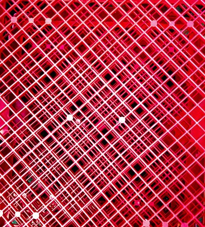 Abstract pattern with highlights and shadow abstract red backgroundの写真素材