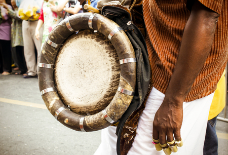 Urumi melam drums, Outdoor viewの写真素材