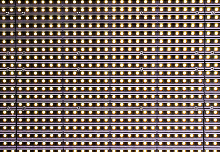 Led screen with highlights and shadow, Used for texture and background