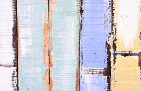 Old pastel color wood  panels. Used for texture  and  background
