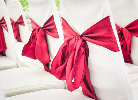 Save Download Preview Wedding chairs decoration, Chairs for the event or wedding reception partyの写真素材