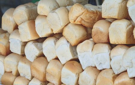 Stack of bread, Food imageの写真素材