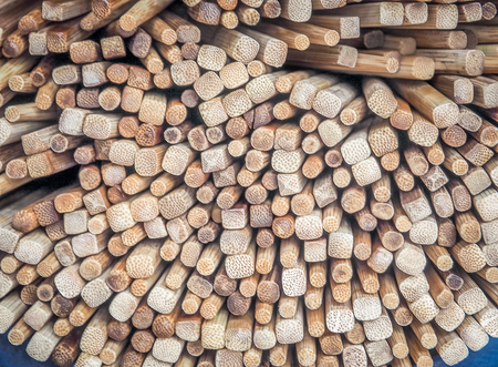 Wooden Chopsticks background, Color filter effect for Abstract imageの写真素材