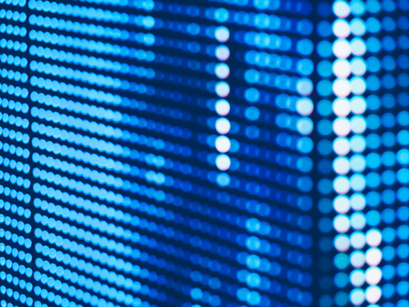 Photo technique image/ Abstract Pink color blur de focused of RGB led screen background, Digital art conceptの写真素材