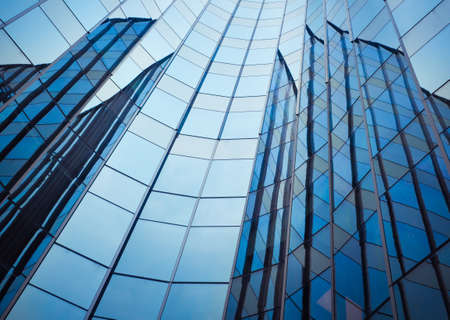 Reflection of modern glass, Used for textured and background