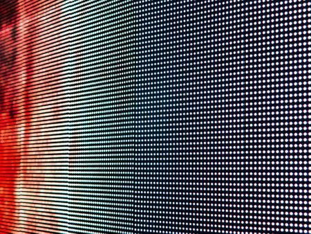 Illumination of dot electric bulbs for billboards. Abstract textured and background.