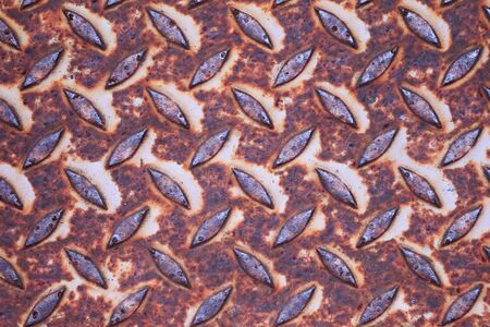 Rusty metal steel plate textureの写真素材