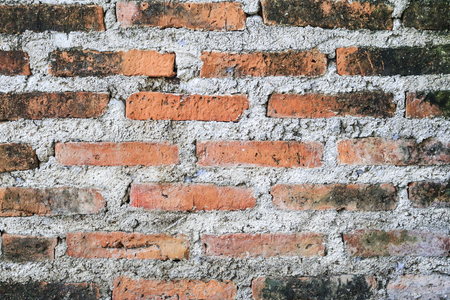Old brick wall texture backgroundの写真素材