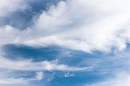 soft cloud and blue skyの写真素材