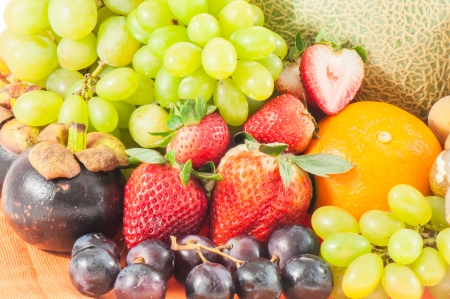 fruit and vegetablesの写真素材
