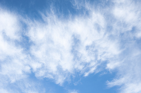 soft cloud and blue sky