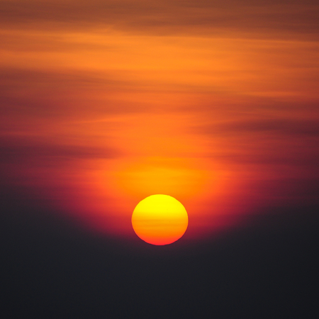 sunsetの写真素材