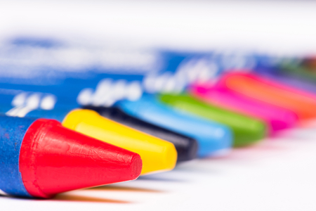 Close Up Crayonの写真素材