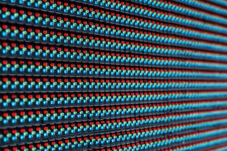 LED lights backgroundの写真素材