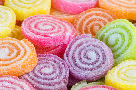 Colorful candy backgroundの写真素材