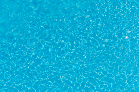 Clean and bright water surface in swimming poolの写真素材