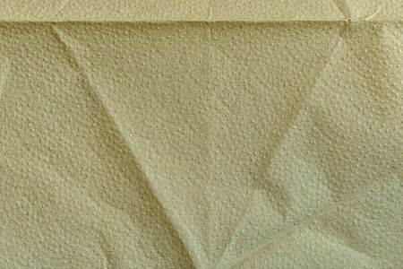 Crumpled paper texturedの写真素材