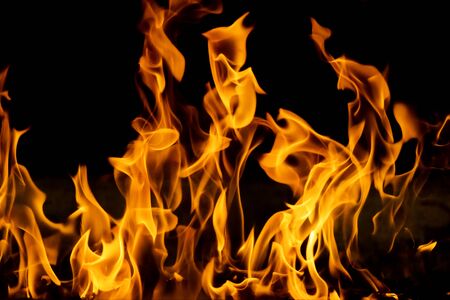 Blaze fire flame background and textured