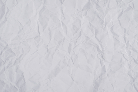 White crumpled paper backgroundの写真素材