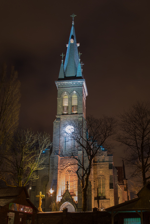 Roman-Catholic parish. Zabrze Poland Upper Silesia.のeditorial素材