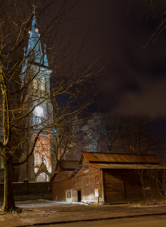 Roman-Catholic parish. Zabrze Poland Upper Silesia.のeditorial素材