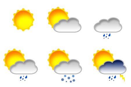 Weather Iconの写真素材