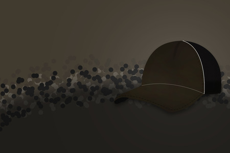 Baseball brown cap high resolutionの写真素材