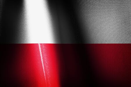 Poland Flags Images High resolutionの写真素材