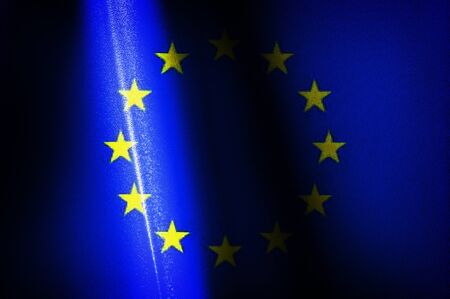 Union Europe Flags Images High resolutionの写真素材