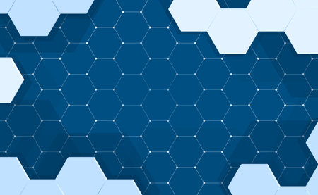 blue electronics octagon background wallpaper background