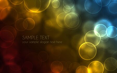 Abstract colorful background with bubbles.の写真素材