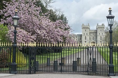 Windsor Castle originally built by William The Conquerorのeditorial素材