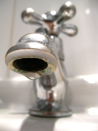 leaking tap の写真素材