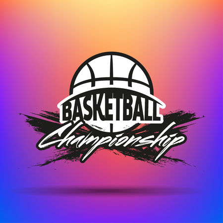 Streetball and basketball basket icon - stock vectorのイラスト素材