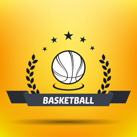 Streetball and basketball basket icon - stock vectorのイラスト素材