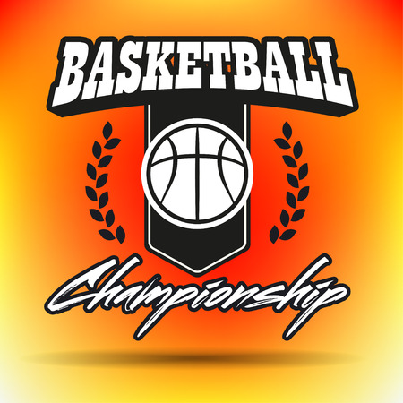 Streetball and basketball basket icon - stock vectorのイラスト素材