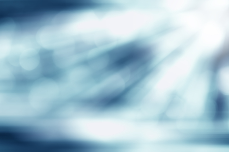 Light motion blur on blue-black abstract background