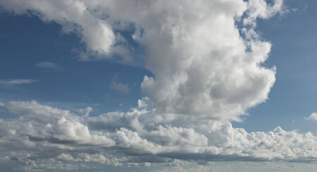 Clouds in the bright dayの写真素材