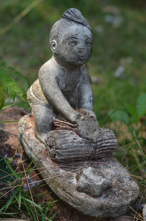 statue childen thaiの写真素材